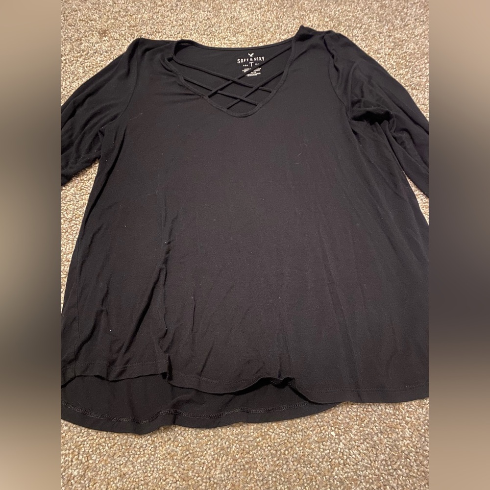 Soft and Sexy black top